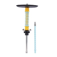 Фото 1 Кальян MAMAY CUSTOMS Coilovers MINI жёлто-мятный (грав. котофаки) (без колбы) 