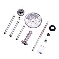 Фото 4 Кальян Tortuga Фэнси красный (без колбы) 