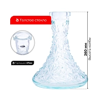 Фото 2 Колба Vessel Glass Кристалл прозрачный (30-1) 