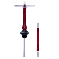 Фото 5 Кальян UNION Sleek акрил красный 