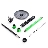 Фото 3 Кальян MAMAY CUSTOMS Coilovers зелёно-чёрный (без колбы) 2 