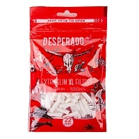 Фото  Фильтры для самокруток DESPERADO Extra Slim XL 5.3/22мм (100шт) 