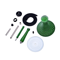 Фото 4 Кальян Maverick 2.0 Cracle Green свет Set 