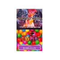 Фото  Adalya с ароматом баблгам (Bubblegum), 50гр. 