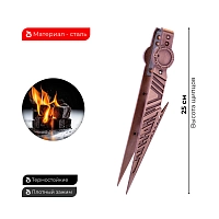 Фото 2 Щипцы Zeuz Copper 