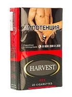 Фото  Сигареты с фильтром HARVEST RED KS 