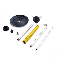 Фото 2 Кальян Tortuga Галера золотой (без колбы) 