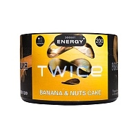 Фото  TWICE Тарт с бананом и орехами 200гр 