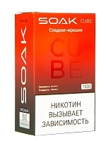 Фото  SOAK CUBE Сладкая черешня 7000 затяжек 