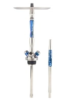 Фото 4 Кальян UNION Fibonacci гибрид синий (без колбы) 