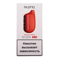 Фото  PLONQ MAX PRO Малина мята (10000 затяжек) 20 мг 