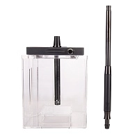 Фото  Кальян Hoob Atom Чёрный x Чёрный | Hoob Сube 