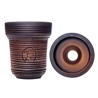 Фото 1 Чашка ST Phunnel Pandora Infinity (чёрная рифленая) 