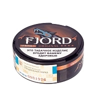 Фото  Табак жевательный FJORD STRONG+ Original 