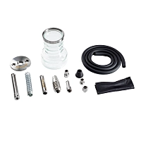 Фото 4 Кальян Pizduk LITE Red-bag (прозрачная колба) 