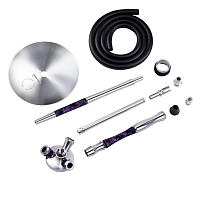 Фото 4 Кальян UNION Fibonacci оксид фиолетовый (без колбы) 