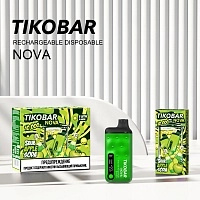 Фото  TIKOBAR NOVA Кислая яблочная содовая 10000 затяжек 