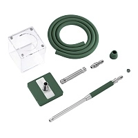 Фото 3 Кальян Hoob subAtom Британский гоночный зелёный | Комплект Стандарт 