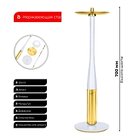 Фото 1 Кальян UNION Argument PVD белый 