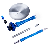 Фото 4 Кальян UNION Sleek акрил Full голубой 