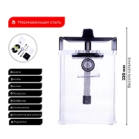 Фото 2 Кальян Nanosmoke ilin - box pro 