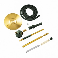 Фото 3 Кальян Hoob Mars mini Британский гоночный зелёной x Золото 