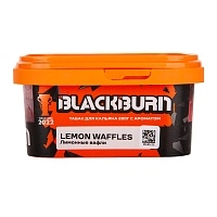 Фото  Burn BLACK Lemon Waffles 200гр 