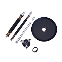 Фото 4 Кальян MAMAY CUSTOMS Leather Edition Mini кожа-бронза (без колбы) 