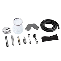 Фото 4 Кальян Pizduk PRO Black-bag (белая колба) 