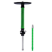 Фото 1 Кальян MAMAY CUSTOMS Coilovers чёрно-салатовый (без колбы) 