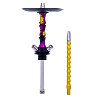 Фото 1 Кальян MAMAY CUSTOMS Asian MICRO пурпурно-золотой камуфляж (без колбы) 