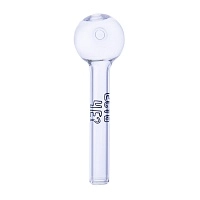 Фото 2 Трубка Шар "Есть Чё?" 10см Прозрачная 