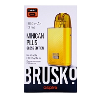 Фото 1 Электронная система BRUSKO Minican Plus Gloss edition (жёлтый) 