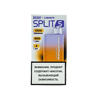 Фото  BRUSKO Split S Мандарин (1200 затяжек) 