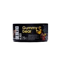 Фото  SEBERO Black с ароматом Белые мишки Гамми (Gummy bear), 25 гр. 