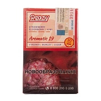 Фото  Табак для кальяна Ready 30гр №19 Strawberry, Elderberry, Kiwi 