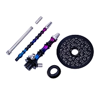 Фото 4 Кальян MAMAY CUSTOMS Asian MICRO Dark Space (без колбы) 