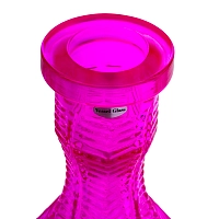 Фото 2 Колба Vessel Glass Елка Кристалл розовый 