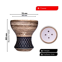 Фото 1 Чаша ALPHA BOWL - Turk Design (White Sand) 