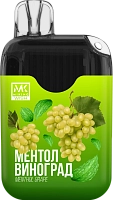 Фото  MIKING Ментол виноград (6000 затяжек) 