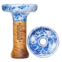 Фото 1 Чашка Облако Phunnel L Glaze Top сине-белый мрамор 