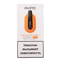 Фото  PLONQ ULTRA Апельсин грейпфрут (12000 затяжек) 20 мг 