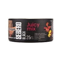 Фото  SEBERO Black с ароматом Экзотический микс (Juicy mix), 25 гр. 