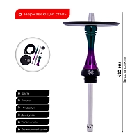 Фото 2 Кальян Alpha Hookah X forest candy (без колбы) 