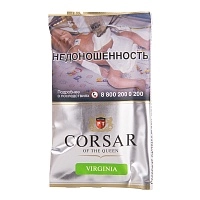 Фото  Табак курительный тонкорезаный CORSAR OF THE QUEEN VIRGINIA 35гр 