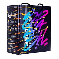 Фото 4 Кальян Alpha Hookah Beat Splash Grumpy (прозрачная колба) 