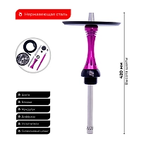 Фото 2 Кальян Alpha Hookah X harley (без колбы) 