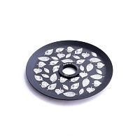 Фото 2 Кальян MAMAY CUSTOMS Coilover Micro золото-бронза (без колбы) (гр. Листья) 