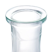 Фото 2 Колба FOX Капля прозрачная со швом 