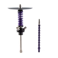 Фото 1 Кальян MAMAY CUSTOMS Coilover Micro фиолетовый (без колбы) (гр. Кубы) 
